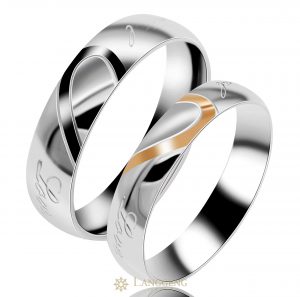 Model Cincin Nikah Mewah parts Ring